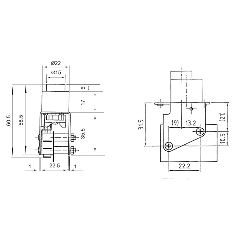 FKD-0309 日立直梯泊梯锁